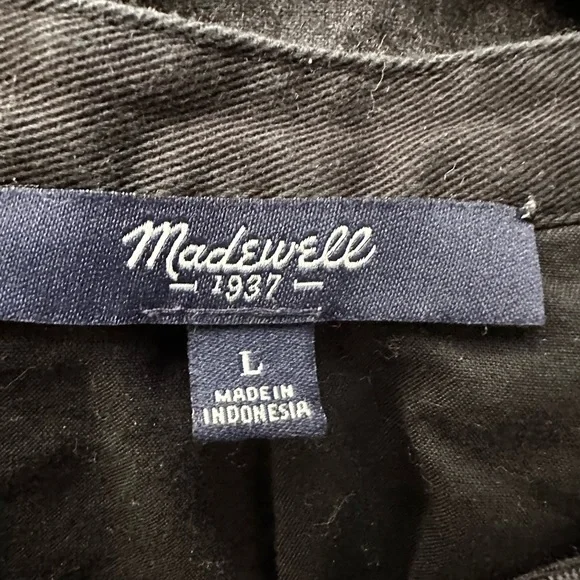 Madewell charcoal long sleeve dress - Picture 4 of 4